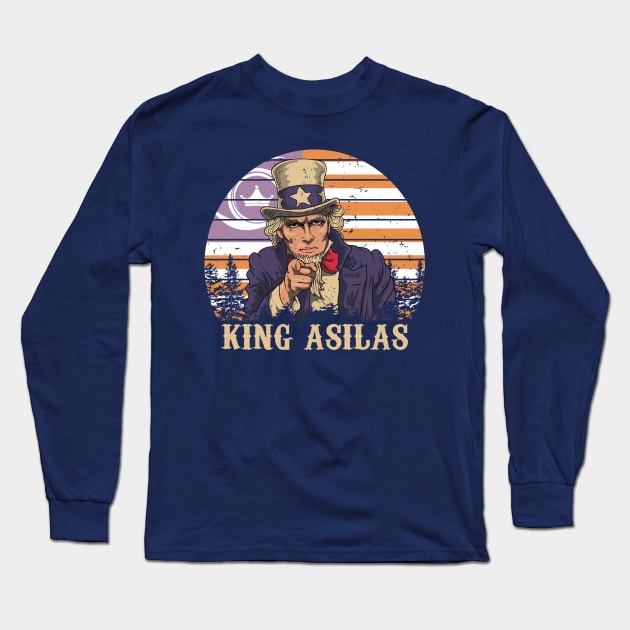 King Asilas Wants You Long Sleeve T-Shirt by kingasilas